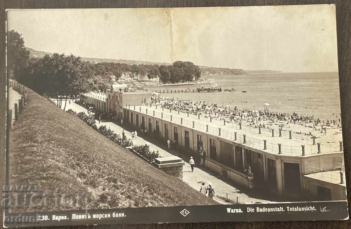 5829 Kingdom of Bulgaria the new sea baths Varna Paskov 1931