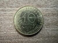 Franța - 10 centime (1979)