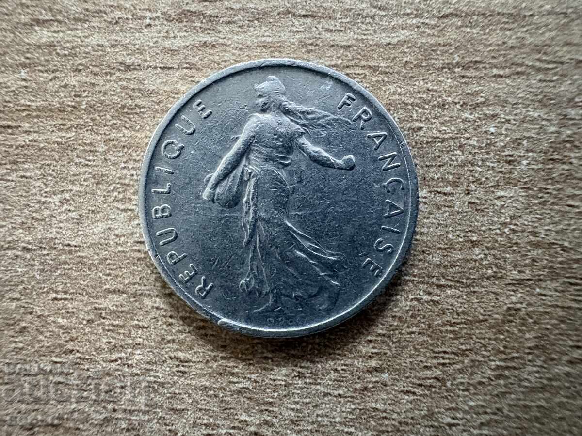 Franța - 1/2 franc (1965) cu preț € 0.10 | 0.20 BGN