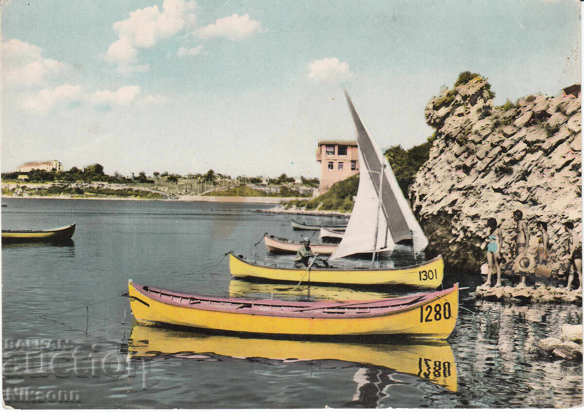 Nesebăr carte poștală anii 1960 Nesebăr carte poștală anii 1960