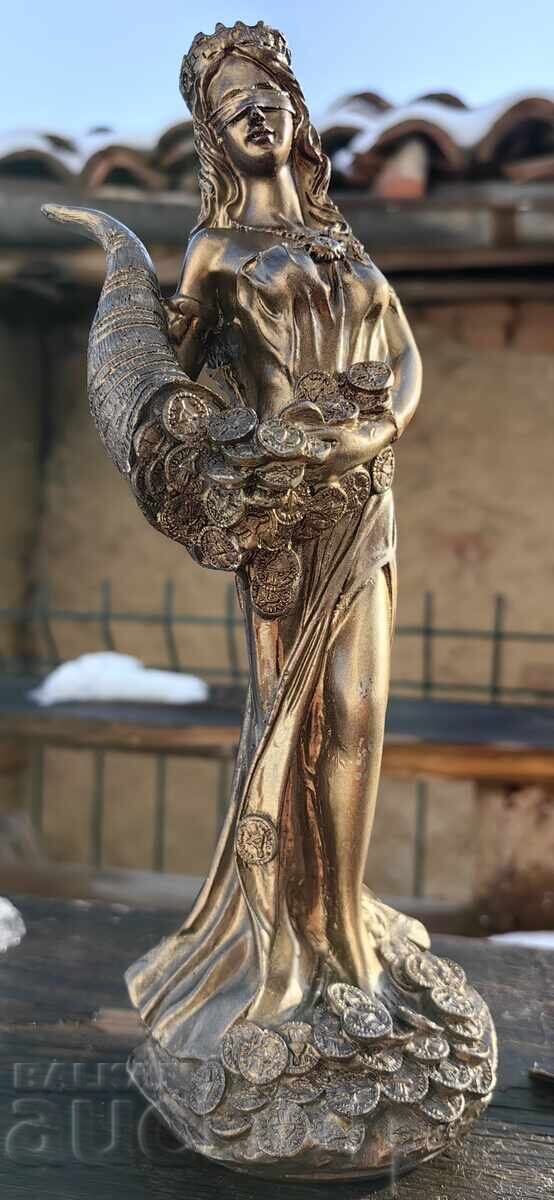 STATUETĂ FIGURĂ PLASTICĂ FORTUNA MATERIAL NECUNOSCUT - 5