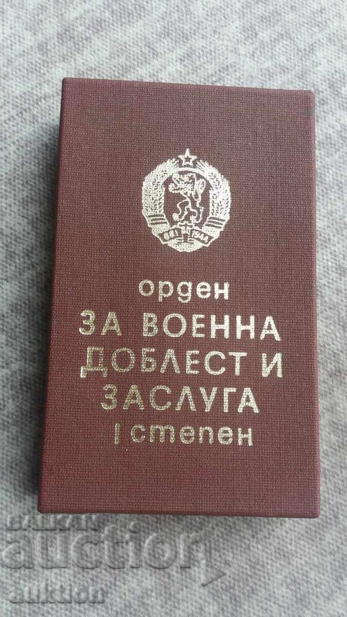 Bulgaria Ordinul Pentru Vitejie Militară și Merit I cu cutie - 5