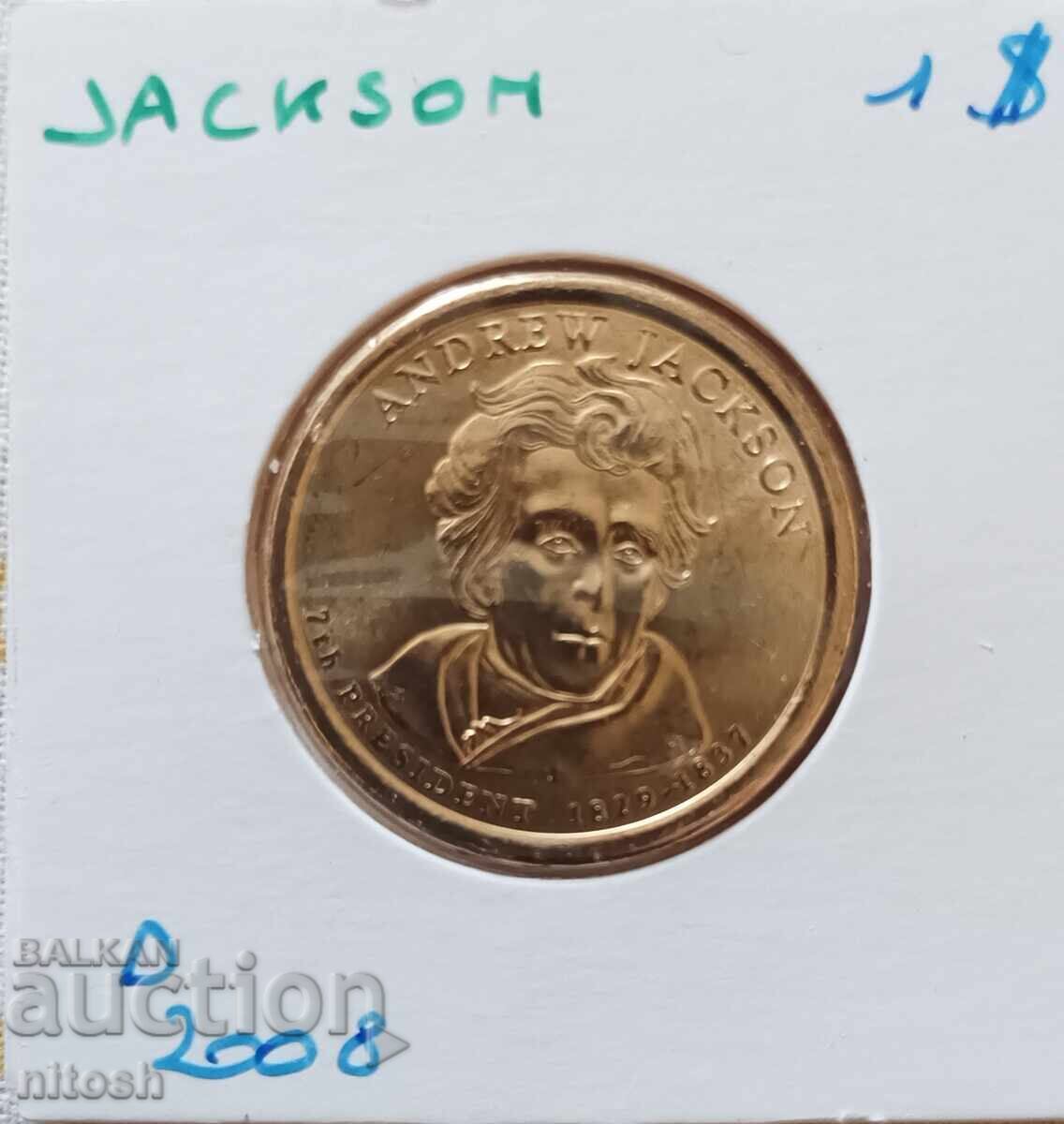 2008 ΗΠΑ Άντριου Τζάκσον 1$