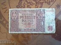 Croația 50 kune 1941