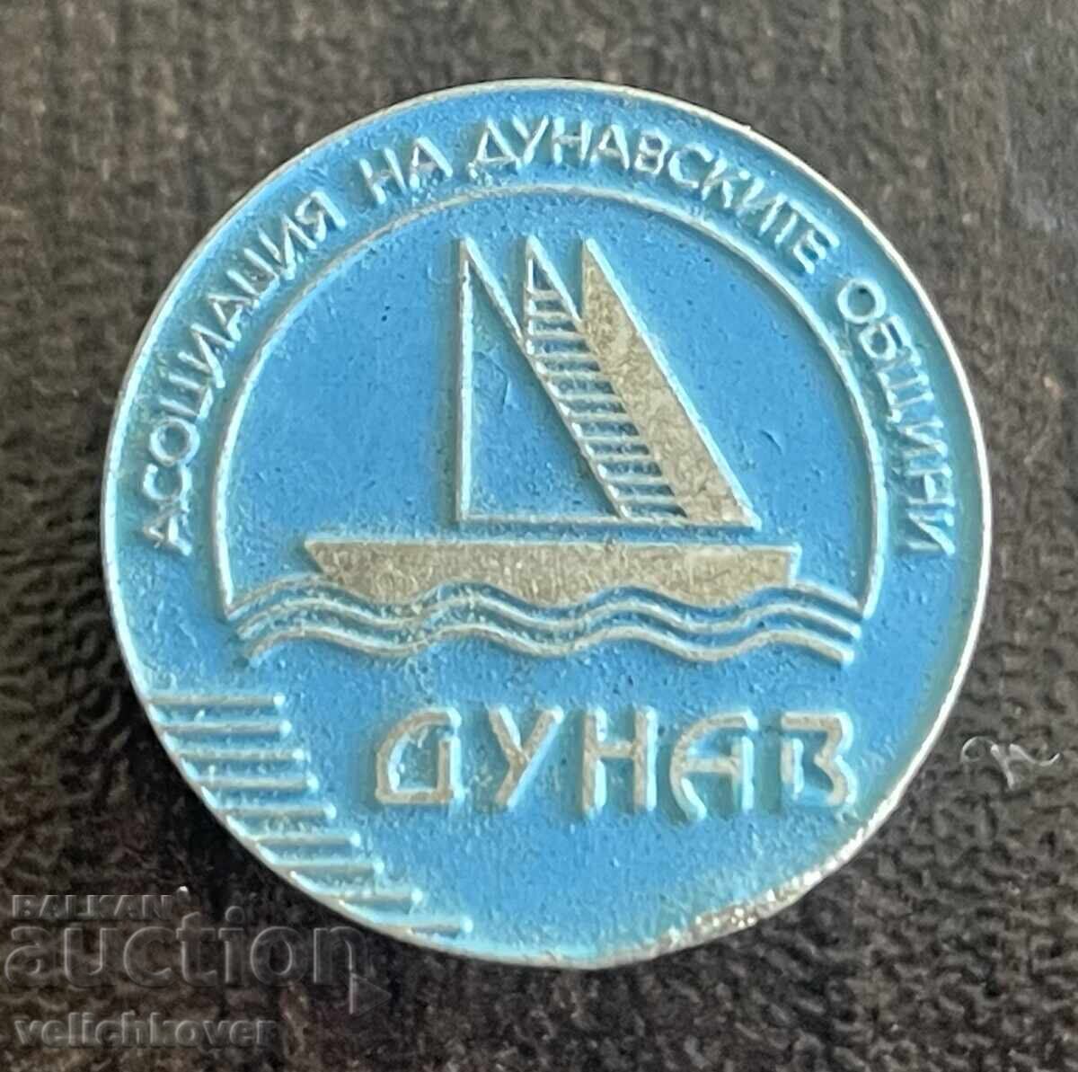 43462 Bŭlgariya znak Asotsiatsiya na dunavskite obshtini Dunav