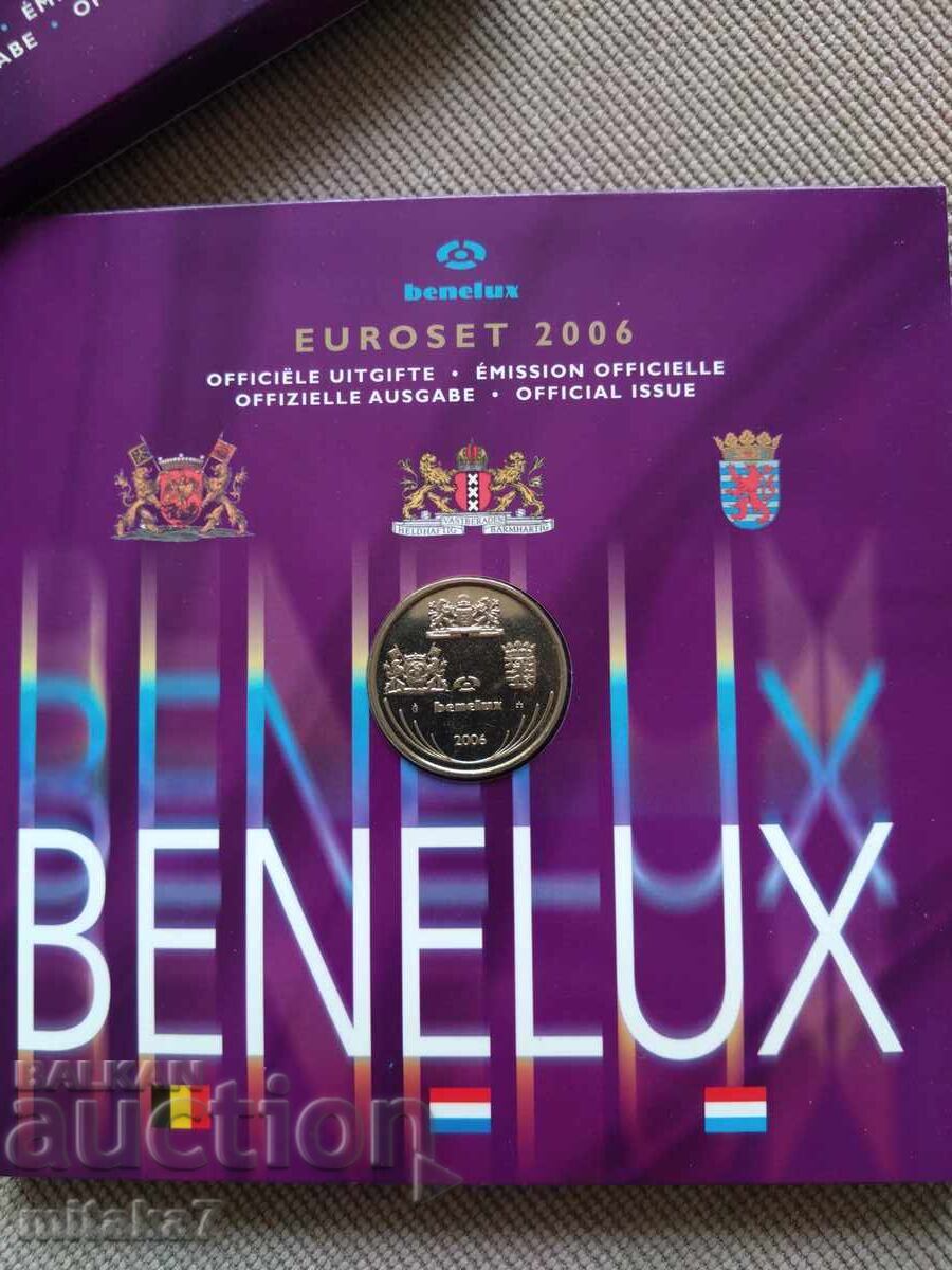 3-in-1 Euro coin set 2006, Benelux