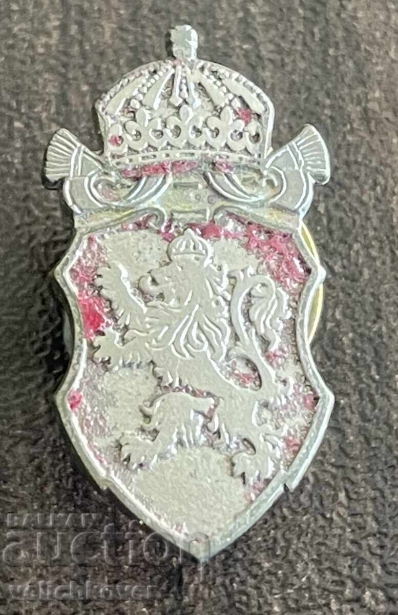 43468 Bŭlgariya Monarkhicheski znak lŭv s korona igla