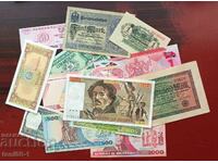 Lot nr. 4 din 12 bancnote diferite ca origine și calitate