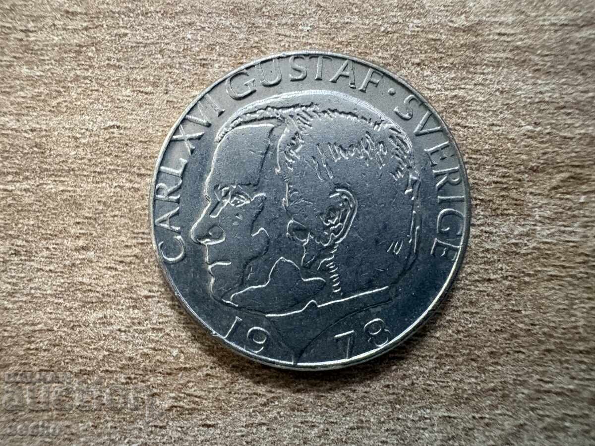 Suedia - 1 coroană (1978) cu preț € 0.20 | 0.39 BGN