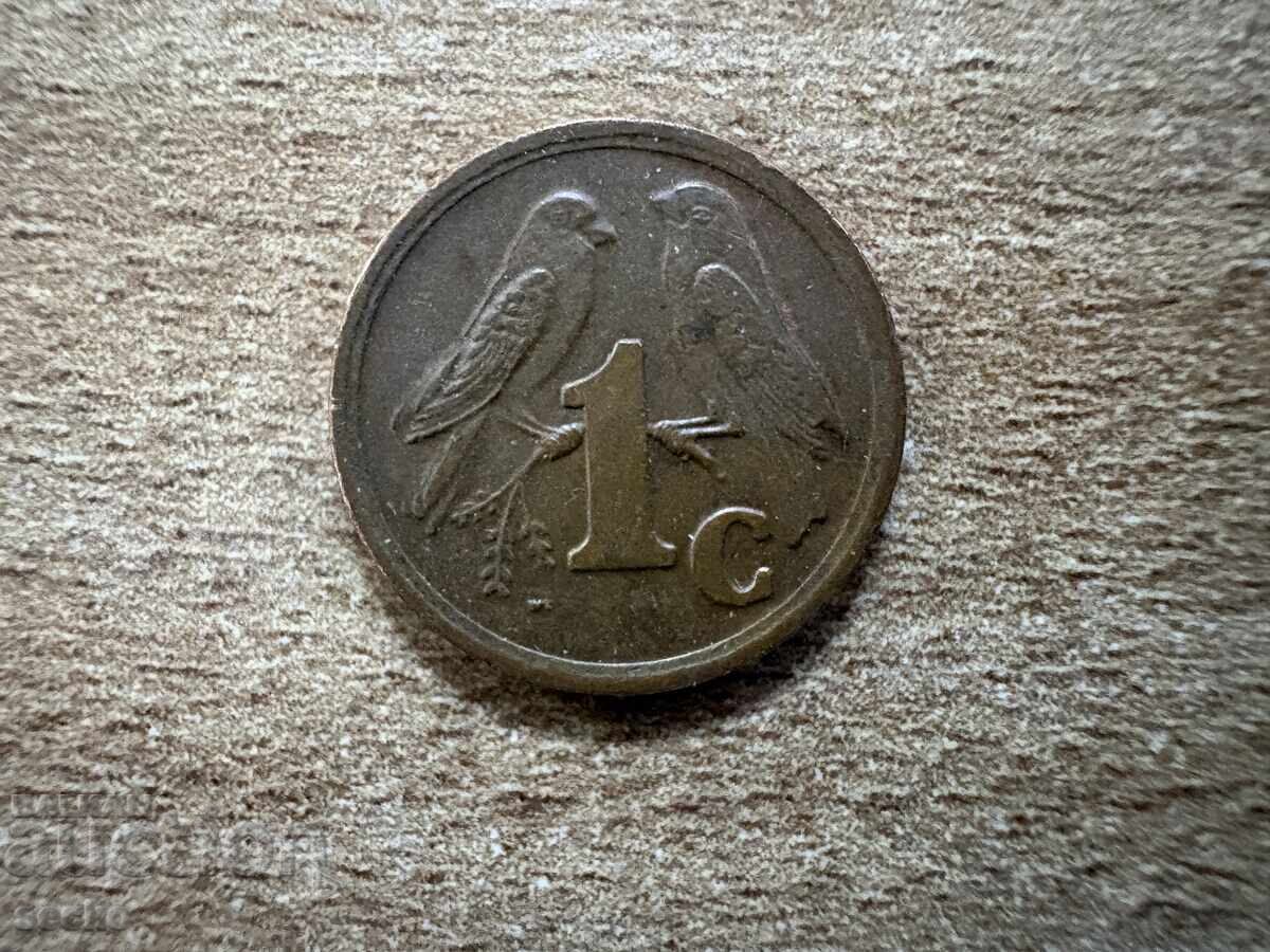 Africa de Sud - 1 cent (1995)