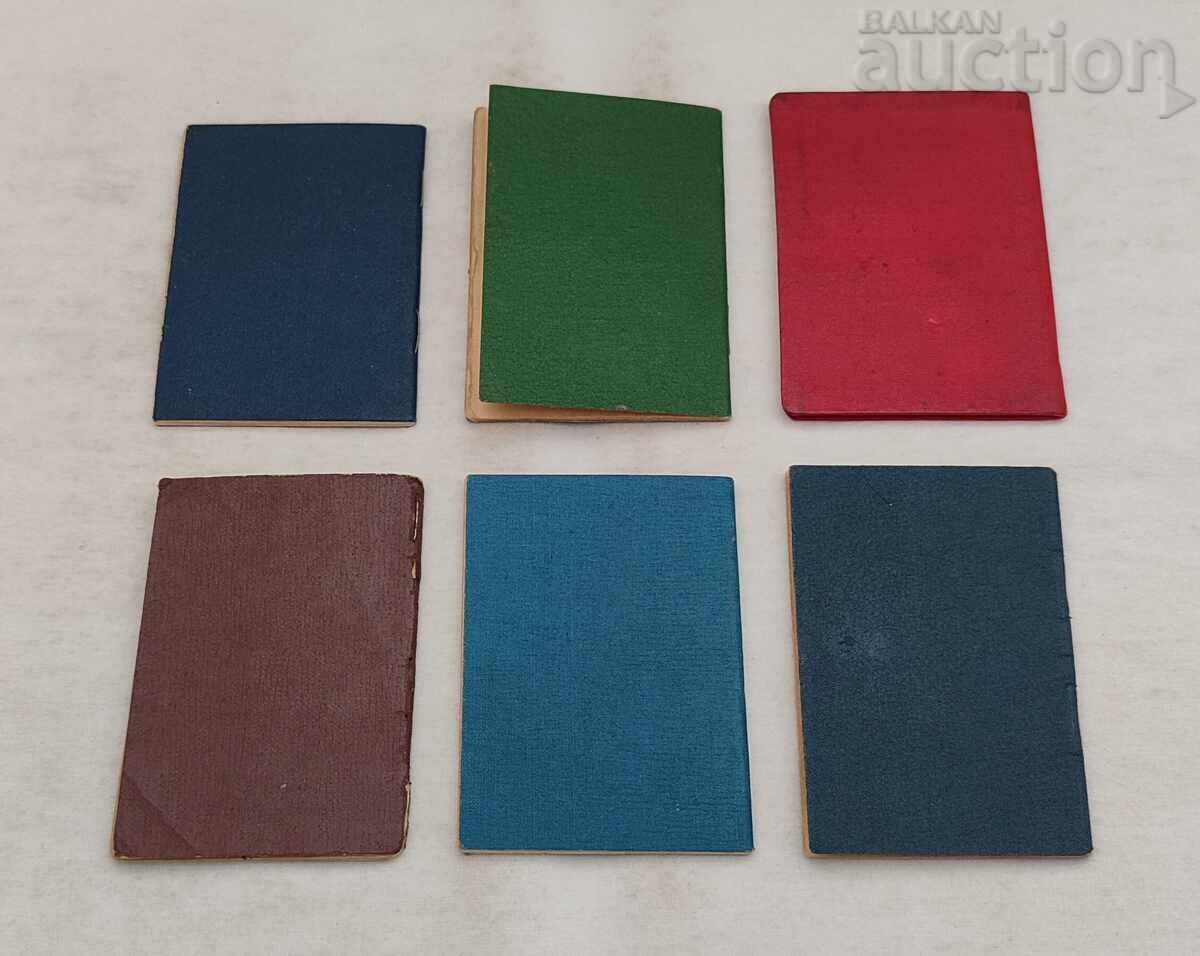 CARNET DE EVIDENȚĂ MILITARĂ LOT 6 BUCĂȚI - 6 CARNET DE EVIDENȚĂ MILITARĂ LOT 6 BUCĂȚI - 6