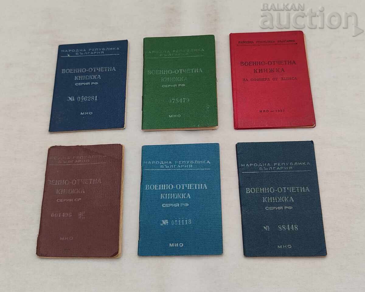 CARNET DE EVIDENȚĂ MILITARĂ LOT 6 BUCĂȚI CARNET DE EVIDENȚĂ MILITARĂ LOT 6 BUCĂȚI