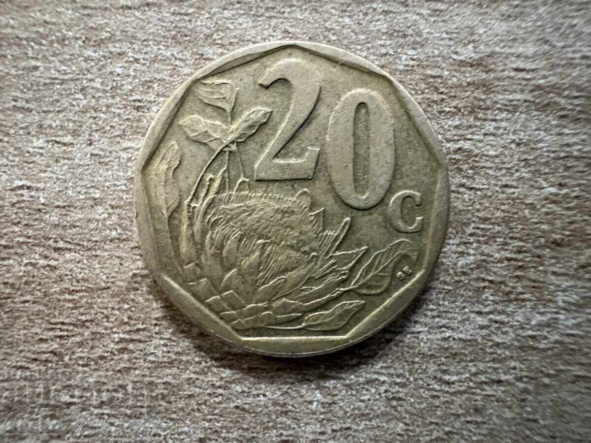 Africa de Sud - 20 de cenți (2016)