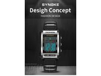 Men's sports electronic watch, waterproof