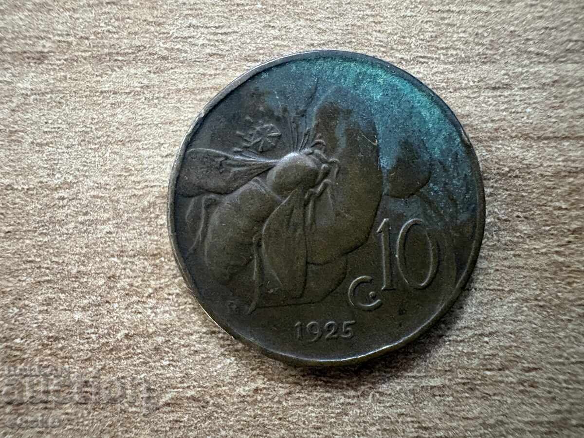 Italia - 10 centesimi (1925)