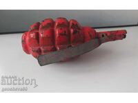 Retro training hand grenade (lemon-style)