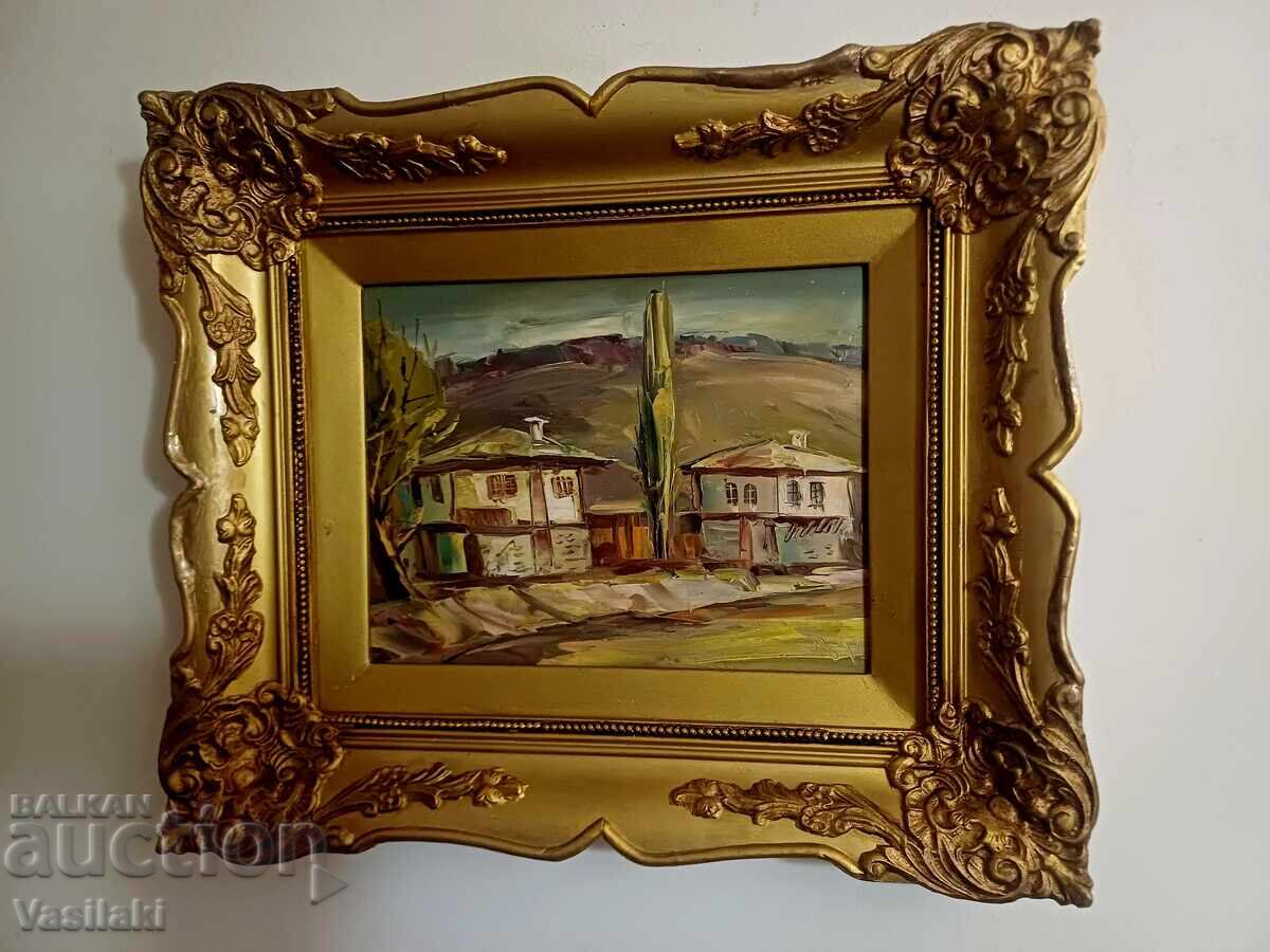 Beautiful painting by Metodi Idakiev with price € 15.15 | 29.63 BGN