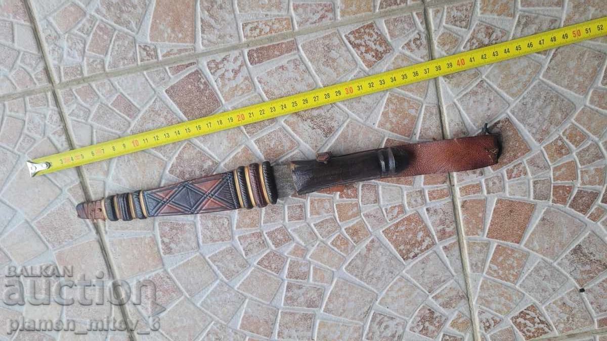 Knife, kama, dagger. Knife from Mauritania
