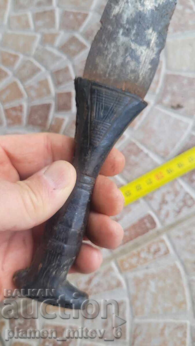 Knife, kama, dagger. West African kama - 5