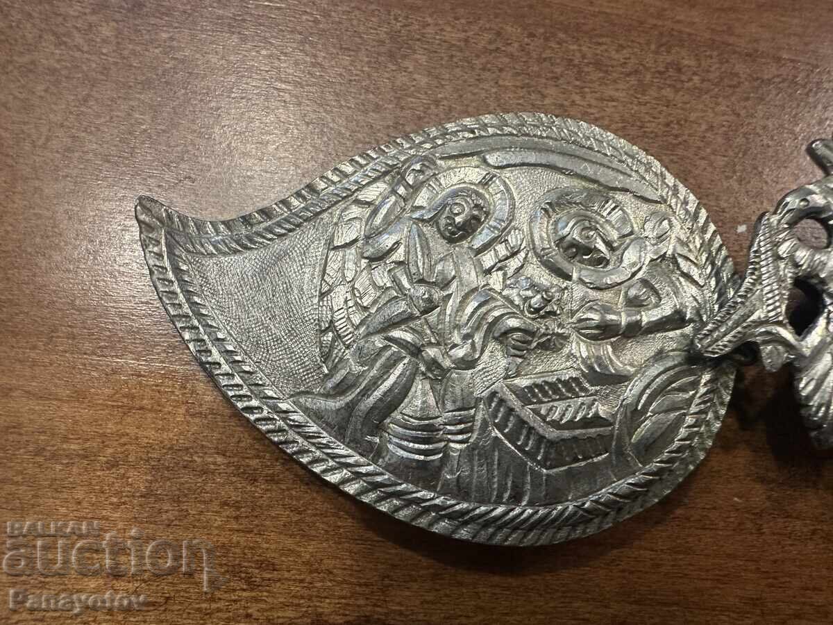 BELT BUCKLES BELT BUCKLE ANNUNCIATION CHRISTMAS SILVER BELT BUCKLES JEWELRY with price € 645.00 | 1261.51 BGN