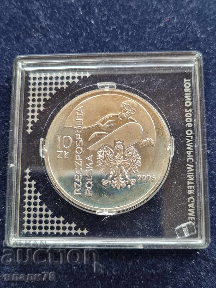 Monedă de argint 10 zloți 2006 - 6