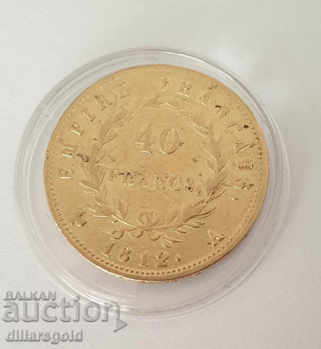 40 FRANCI NAPOLEON 1812 cu preț € 1900.00 | 3716.09 BGN