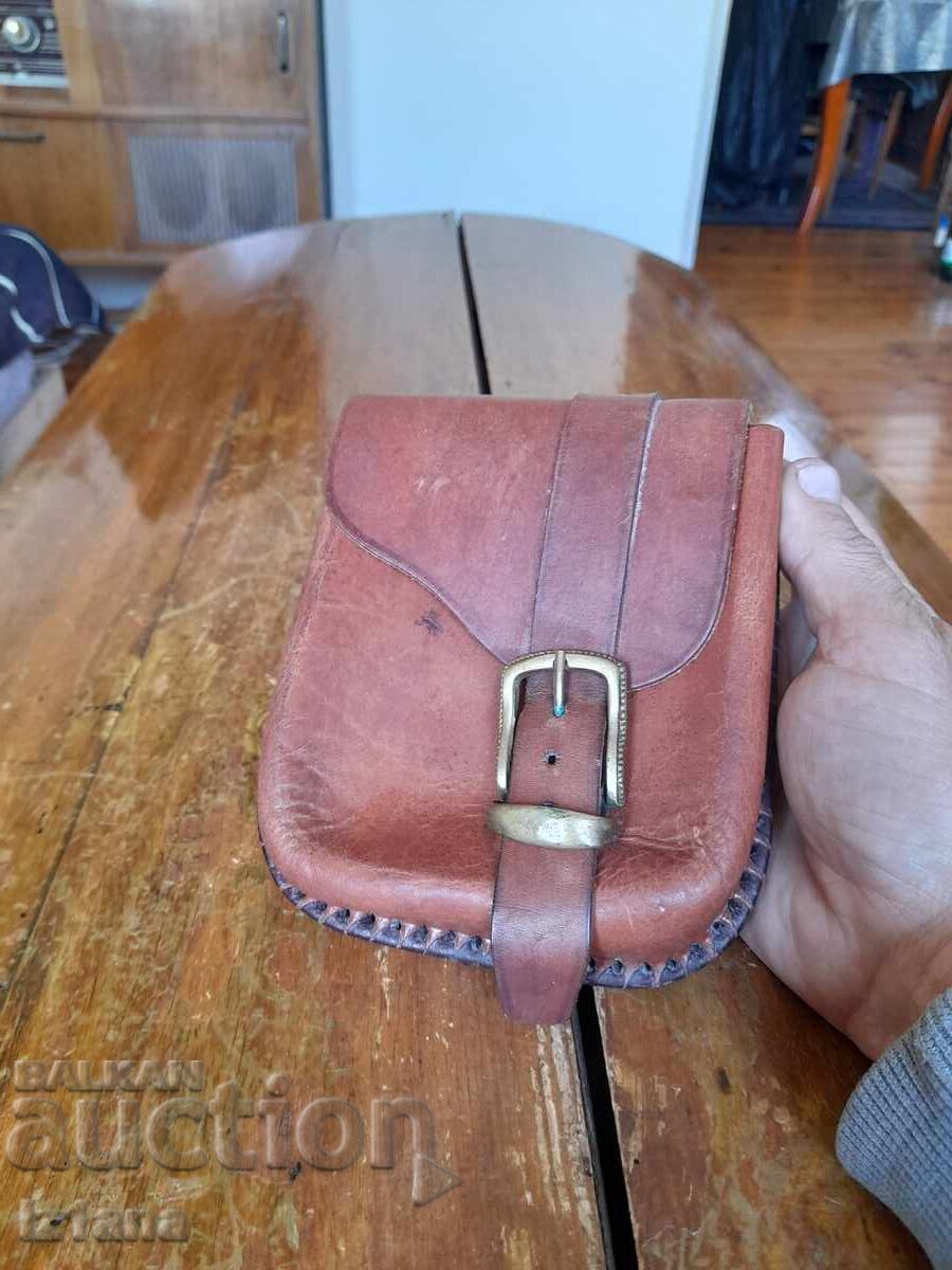 Old leather belt bag with price € 32.00 | 62.59 BGN