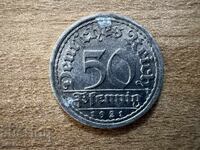 Germania - 50 pfennigi (1921) - F