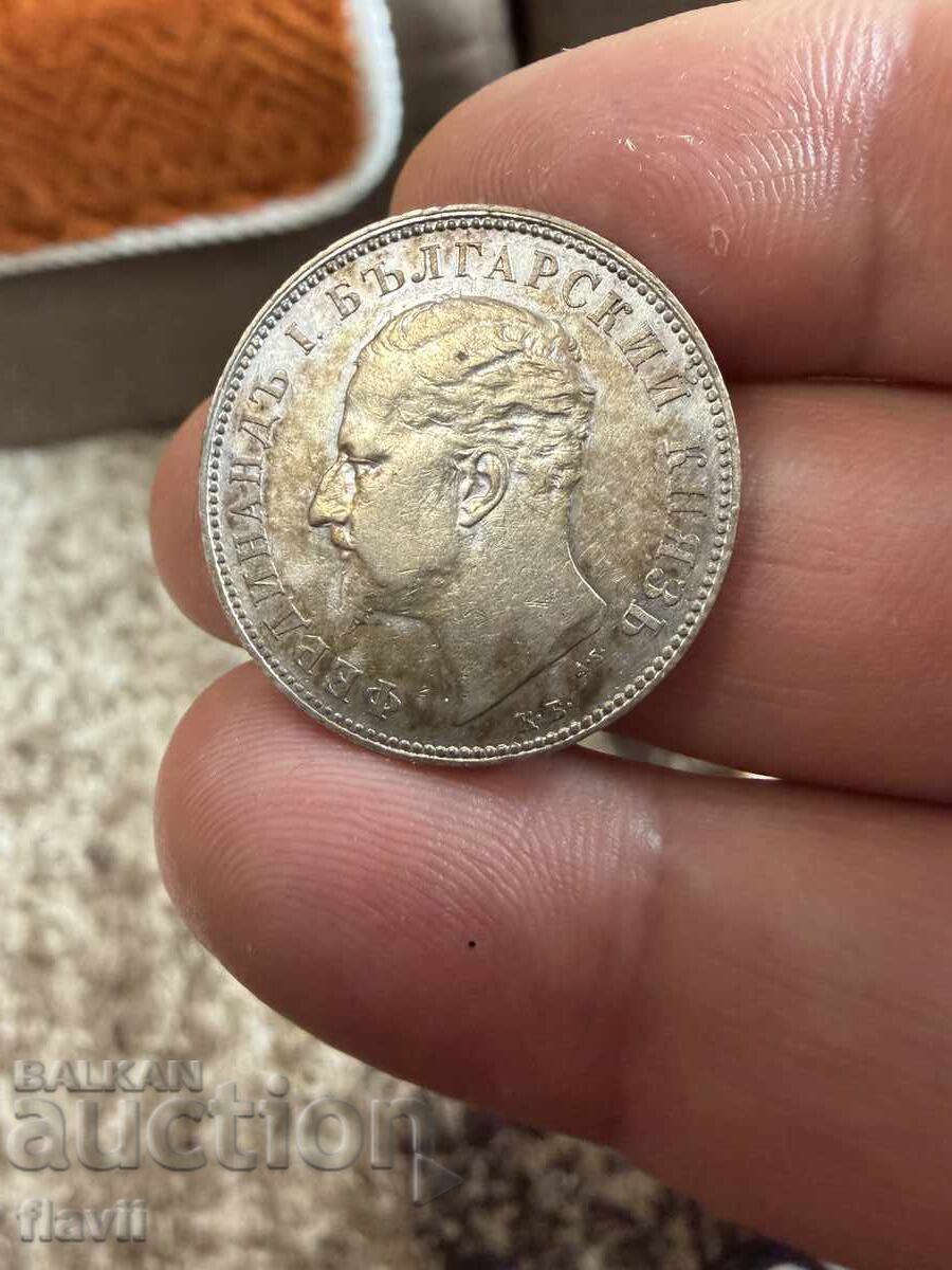 Silver Coin 2 Leva 1894 with price € 61.00 | 119.31 BGN