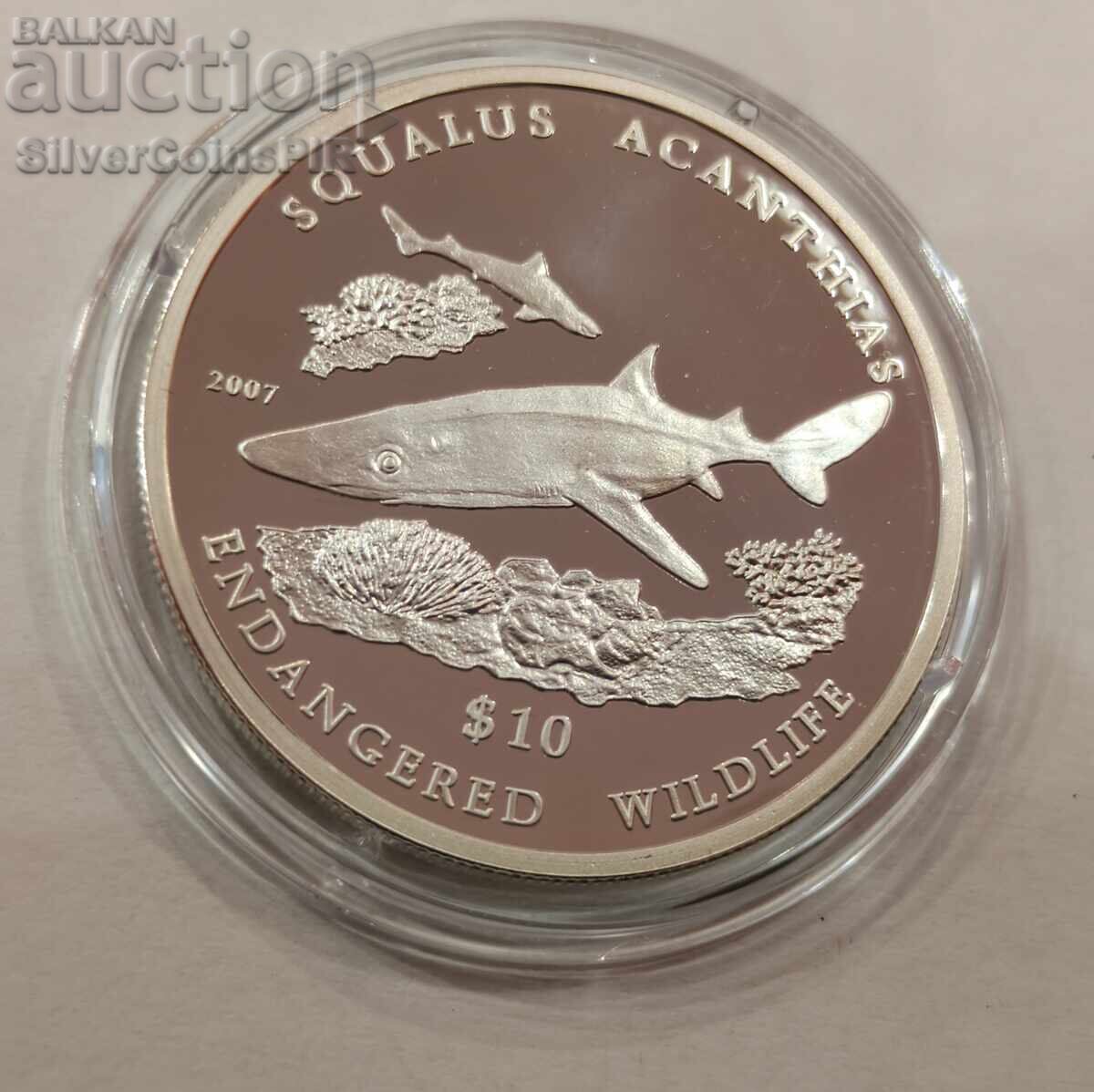 Argint 10$ Rechin 2007 Namibia Argint 10$ Rechin 2007 Namibia