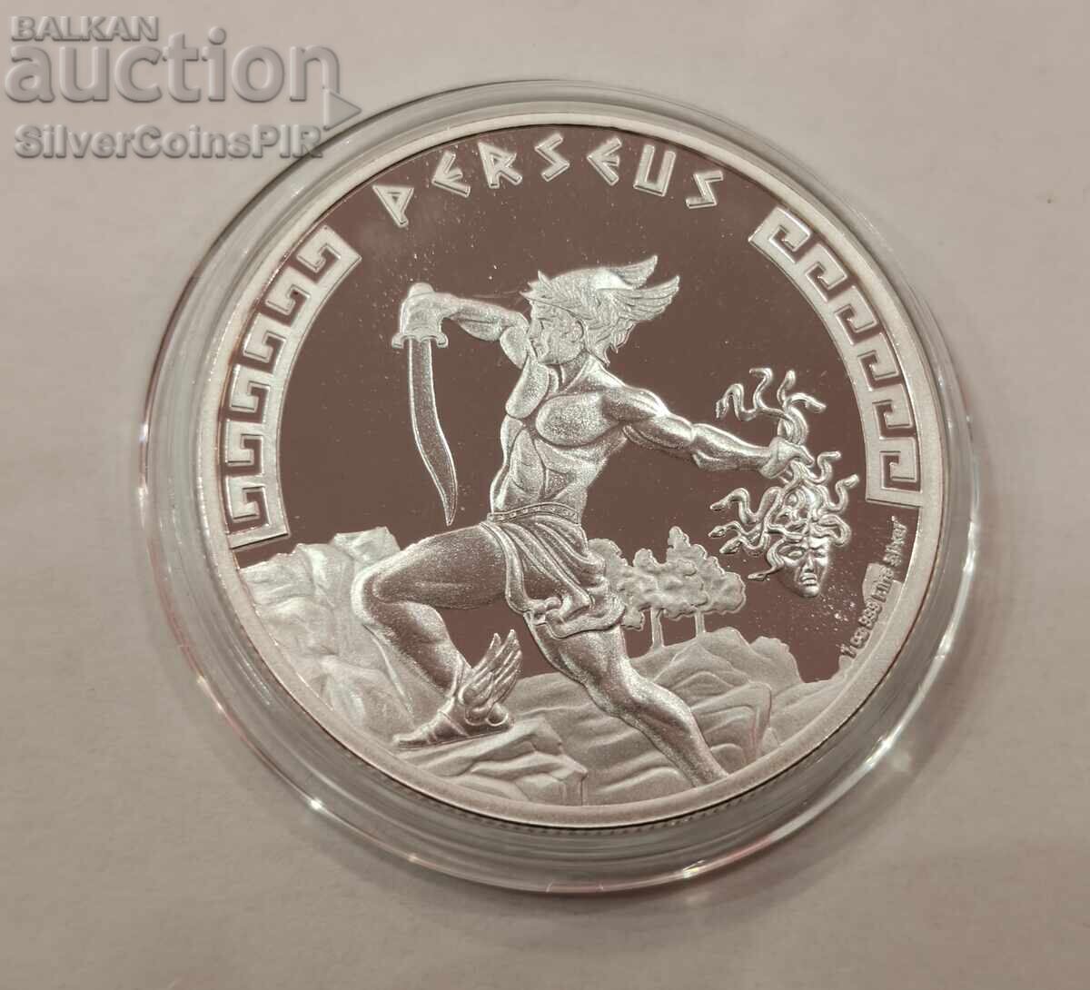 Argint 1 oz Perseu 2024 Insulele Niue Argint 1 oz Perseu 2024 Insulele Niue