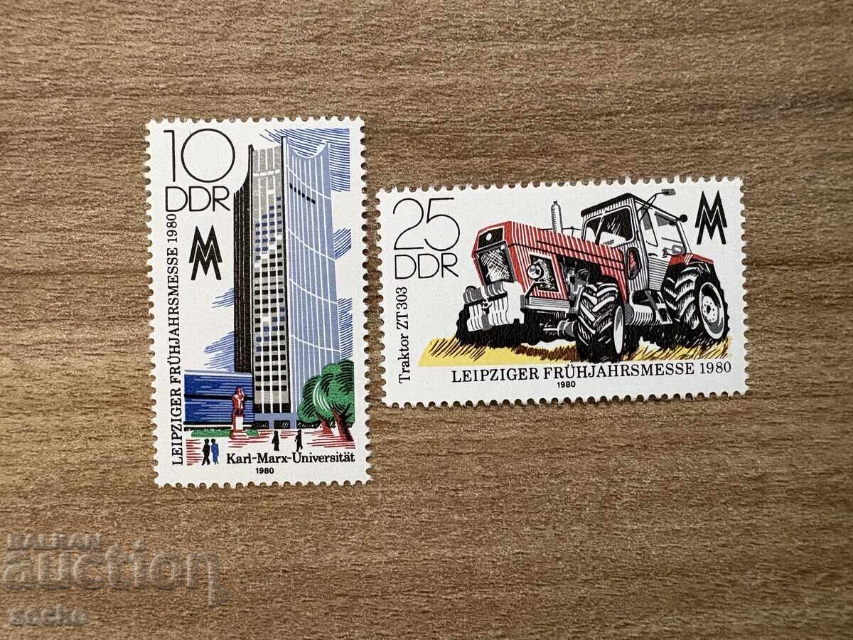 RDG - Târgul de primăvară de la Leipzig (1980) MNH