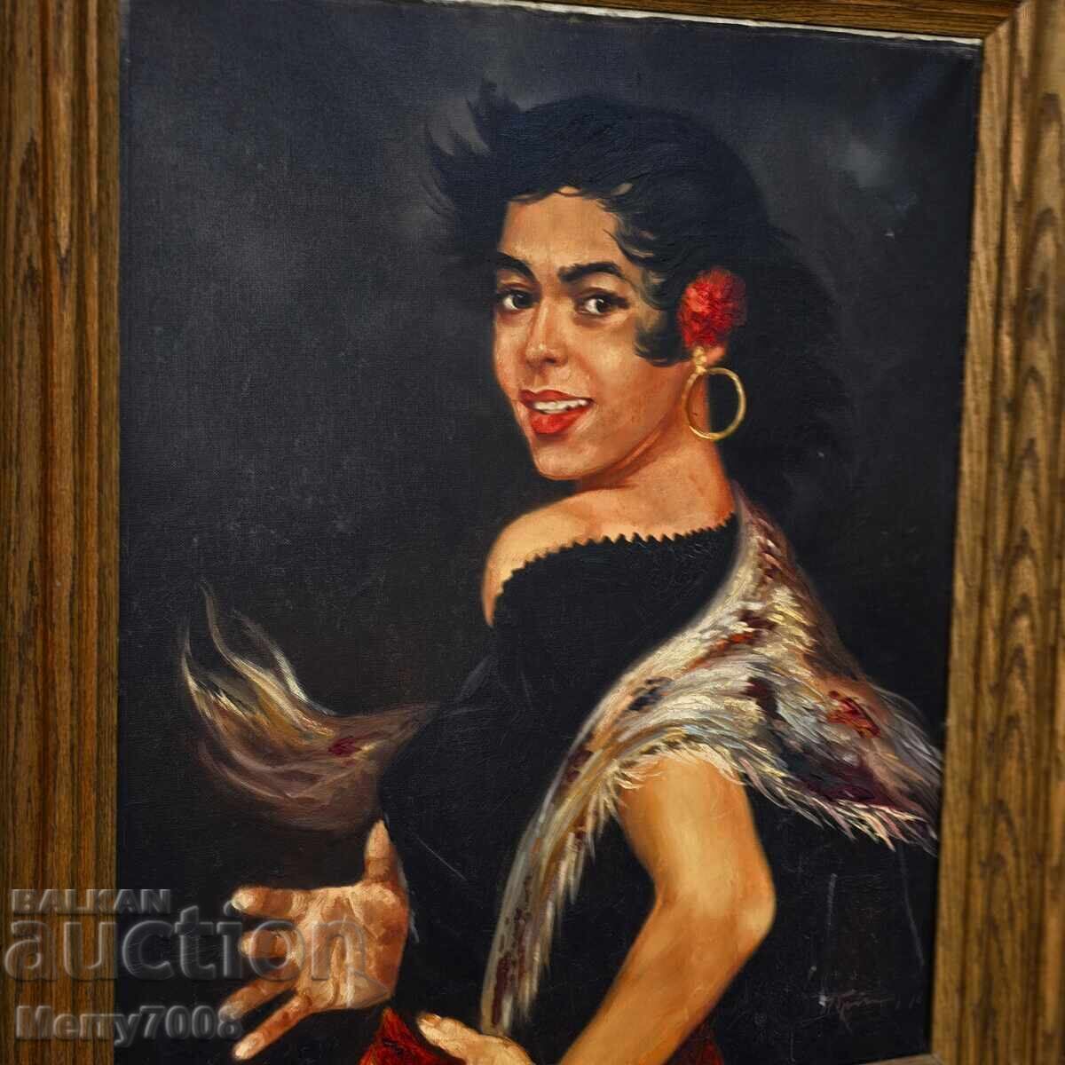 Vând tablou vechi de maestru!