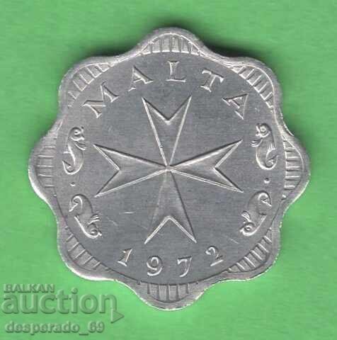(¯`'•.¸ 2 mile 1972 MALTA UNC ¸.•'´¯)