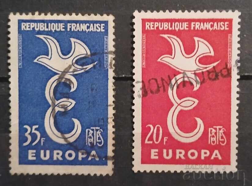 Franța 1958 Păsări Europa CEPT