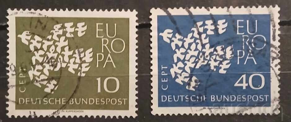 Germania 1961 Păsări Europa CEPT