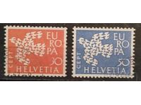 Switzerland 1961 Birds Europe CEPT