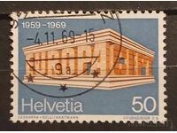 Elveția 1969 Clădiri Europa CEPT