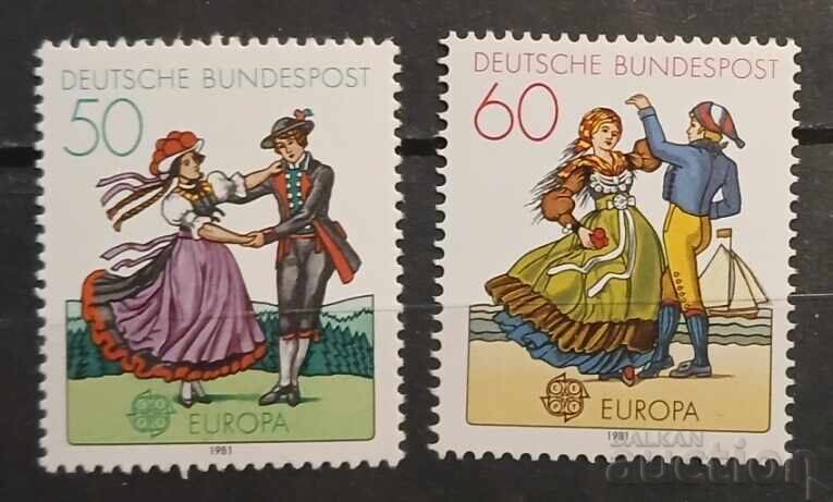Germania 1981 Europa CEPT Folclor MNH Germania 1981 Europa CEPT Folclor MNH