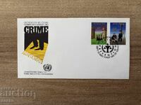 UN New York - First Day Cover - Prevention of...(1990)