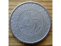 25 cents 1976 - Suriname
