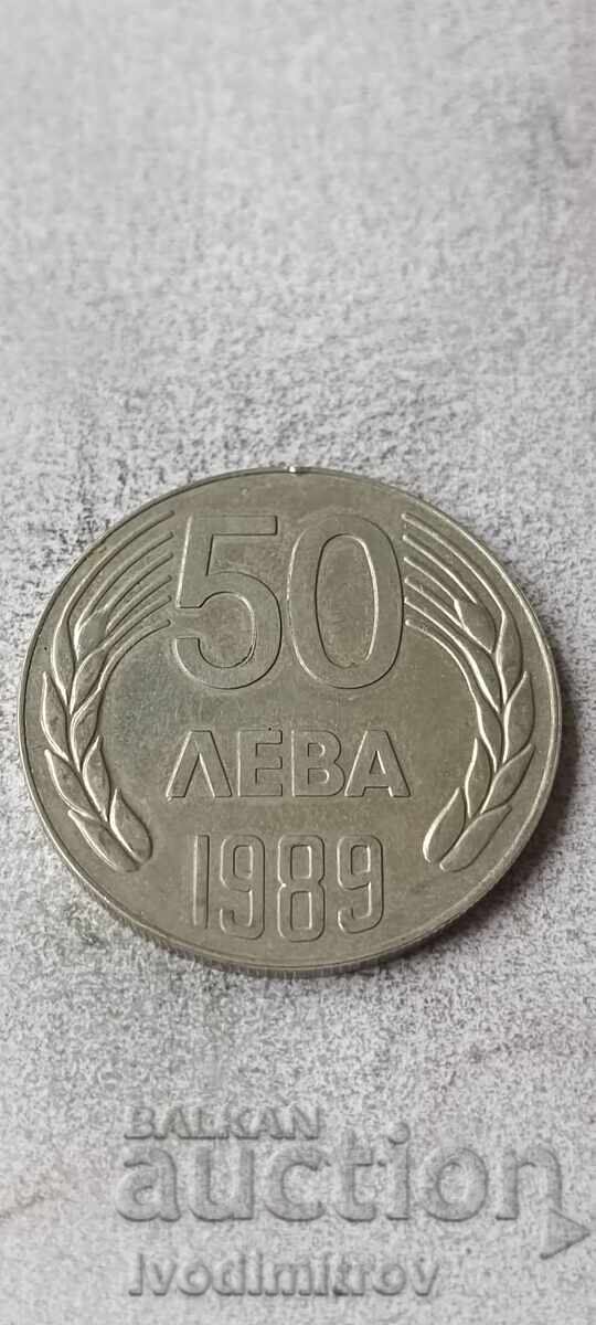 50 BGN 1989 50 BGN 1989