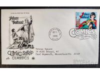 Плик за първия ден на издаване (First Day Cover) от САЩ, пос