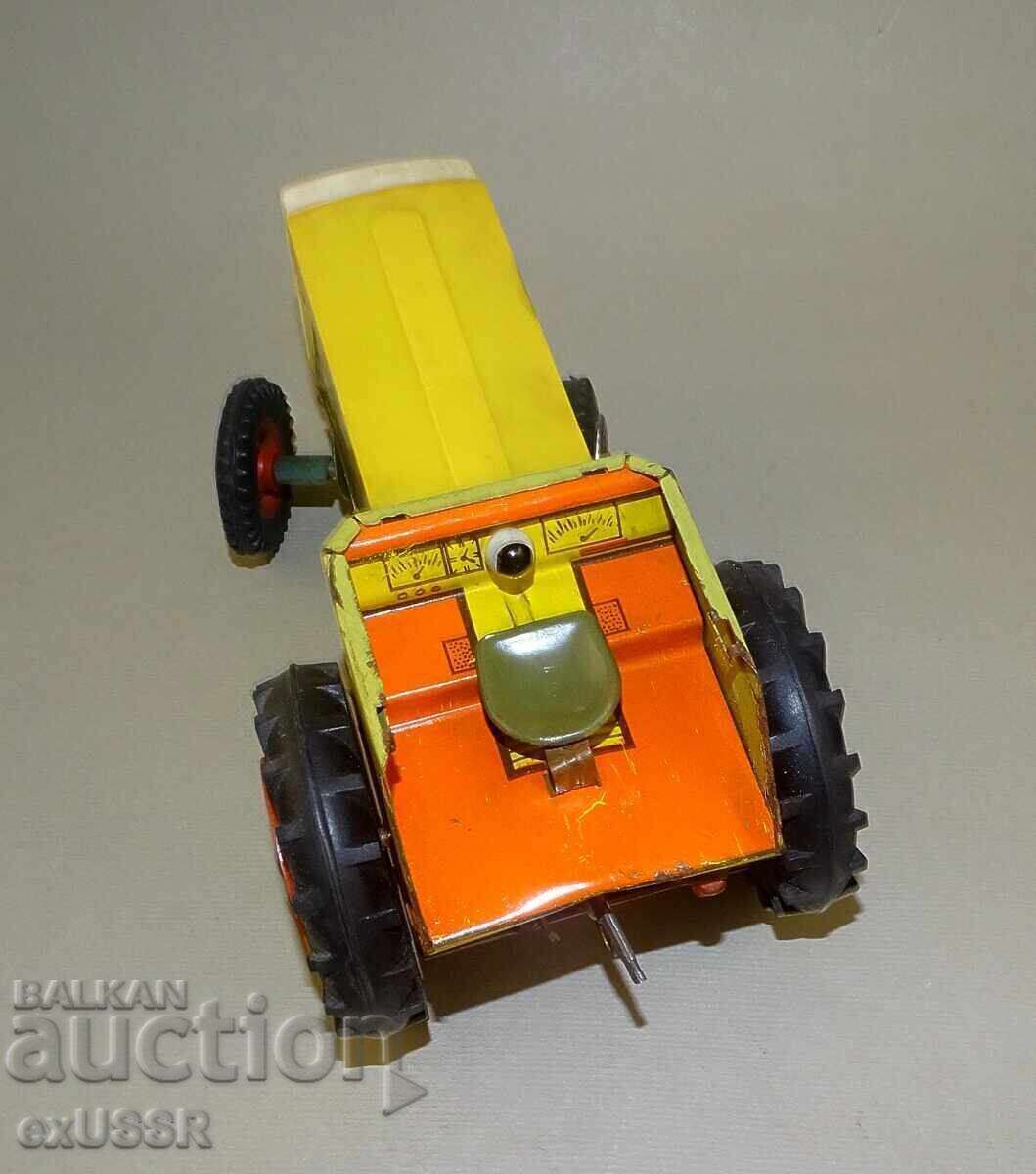 Jucărie veche tractor polonez pentru piese, jucărie veche Polonia - 5