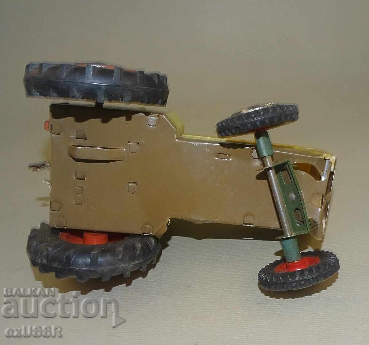 Jucărie veche tractor polonez pentru piese, jucărie veche Polonia - 7