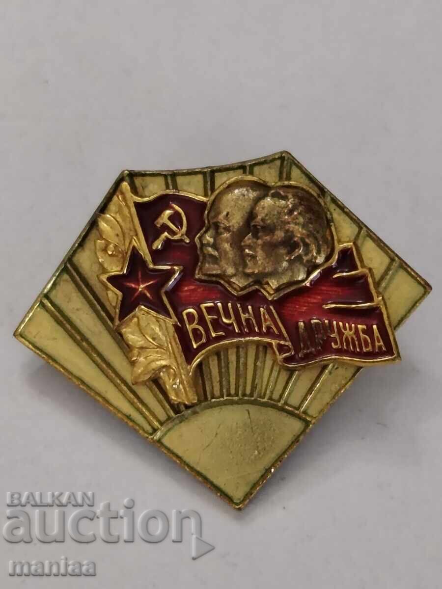 Insignă Prietenie eternă cu preț € 5.00 | 9.78 BGN Insignă Prietenie eternă cu preț € 5.00 | 9.78 BGN