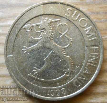 1 μάρκο 1998 - Φινλανδία με τιμή € 0.95 | 1.86 BGN 1 μάρκο 1998 - Φινλανδία με τιμή € 0.95 | 1.86 BGN