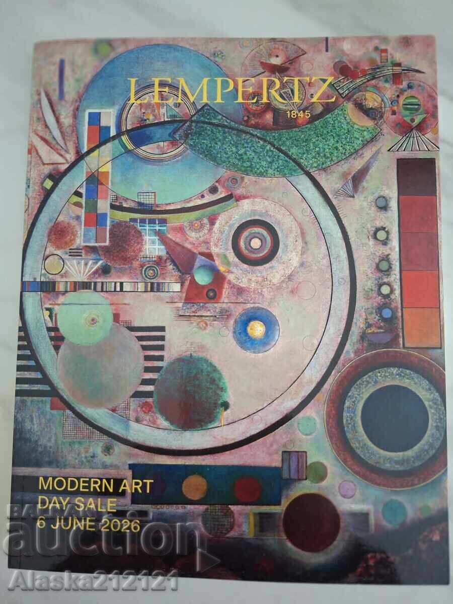 Catalog de licitație Lempertz de artă și pictură contemporană