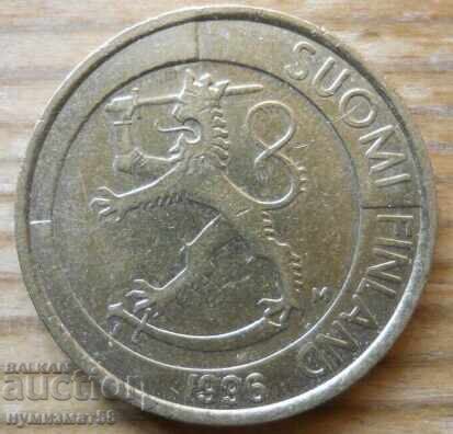 1 markka 1996 - Finland with price € 0.85 | 1.66 BGN 1 markka 1996 - Finland with price € 0.85 | 1.66 BGN