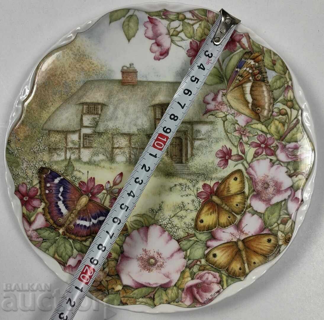 ROYAL ALBERT COLLECTOR'S PORCELAIN PLATE MARKED - 5